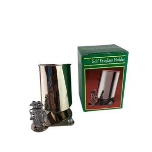 Vintage Silvertone Golf Eyeglass Holder Desktop  5" h Clover Stores